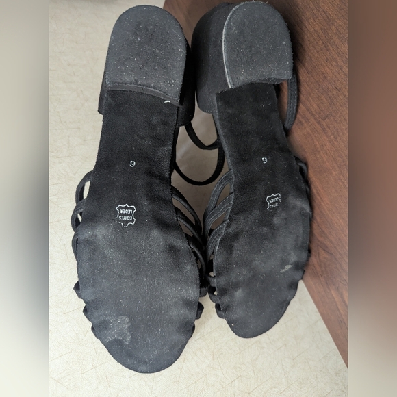 Diamant Ballroom Latin Salsa Dance Shoes with Vario Spin Sole Dancing Shoe Sz 9 - Picture 14 of 15